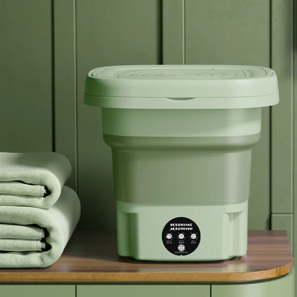🧺 Foldable Mini Washing Machine!