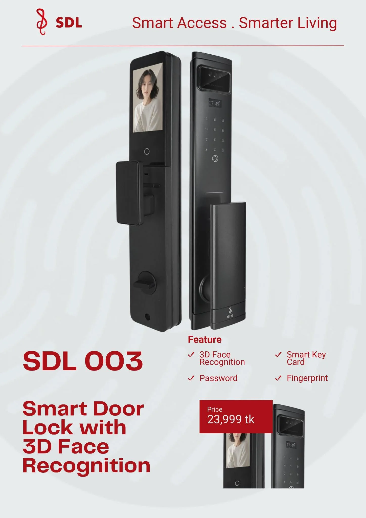SDL 003 Smart Access . Smarter Living