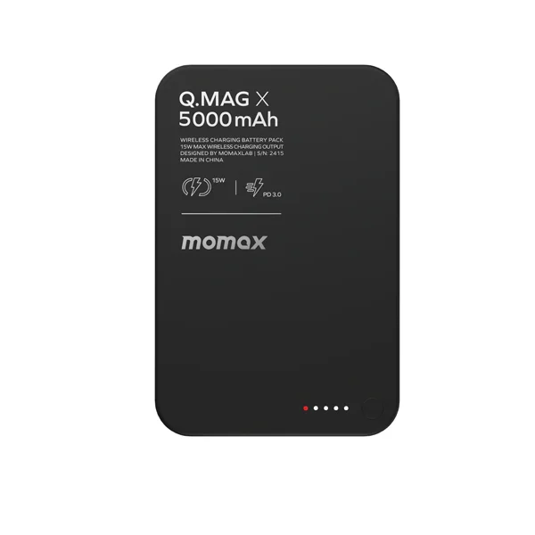 Momax Q.Mag X Magnetic Wireless Power Bank - 5000mAh