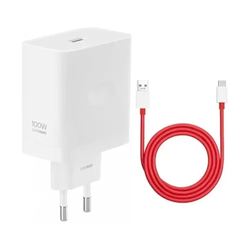 OnePlus SUPERVOOC 100W Charger Adapter with Type C Cable