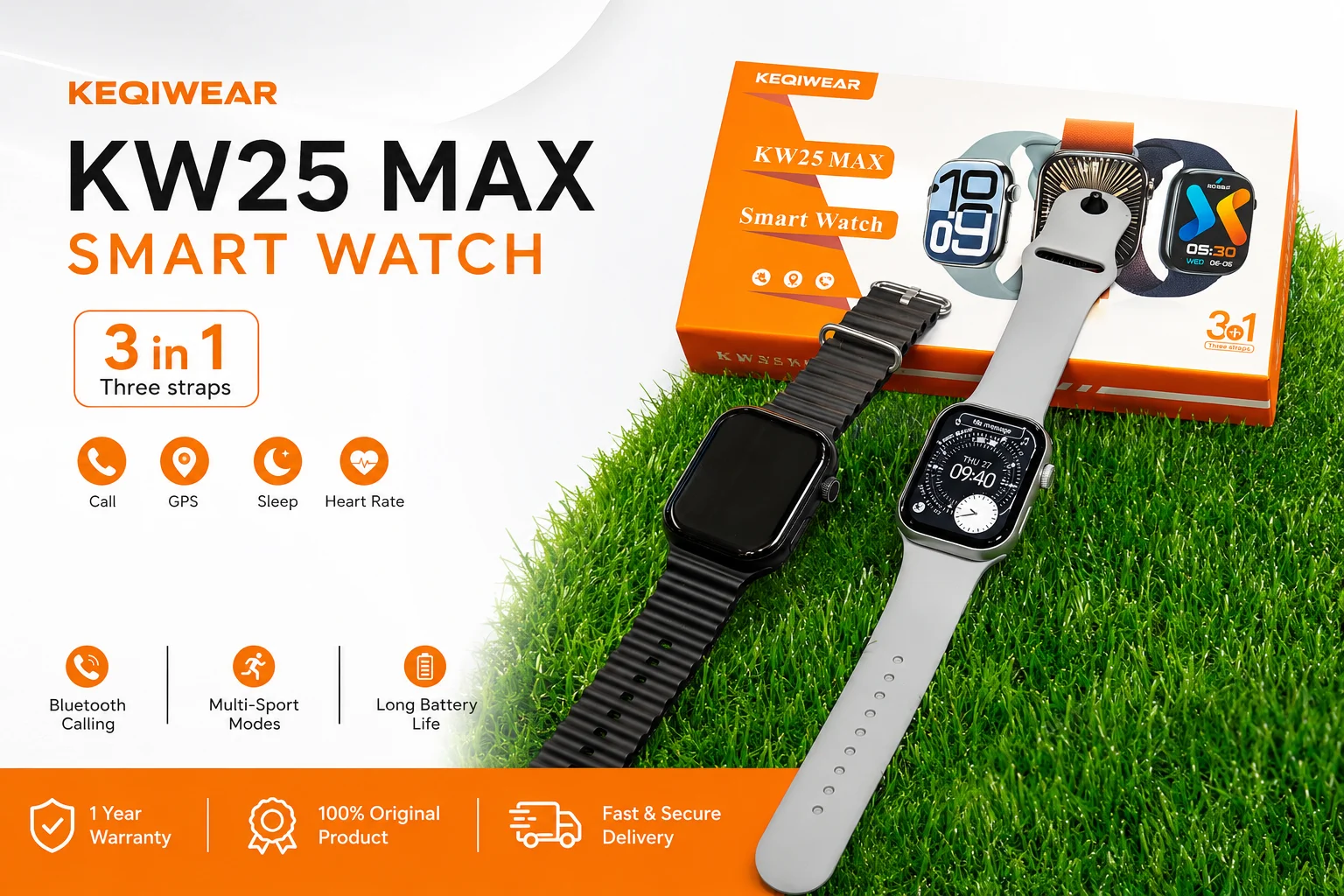 ⌚ KW25 MAX Smart Watch - Series 11