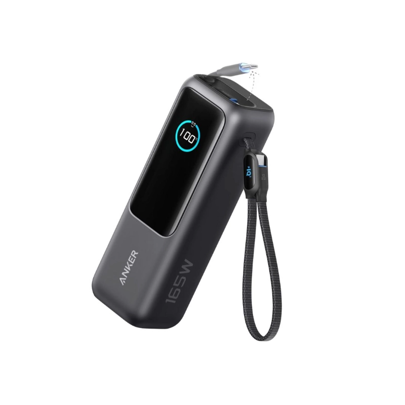 Anker zolo Laptop Power Bank (25K, 165W, Built-In and Retractable Cables)