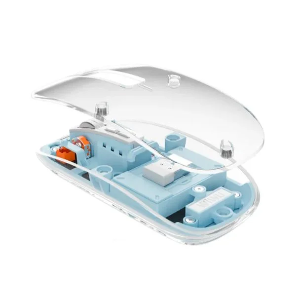 WiWU WM105 Crystal Transparent Magnetic Wireless Mouse