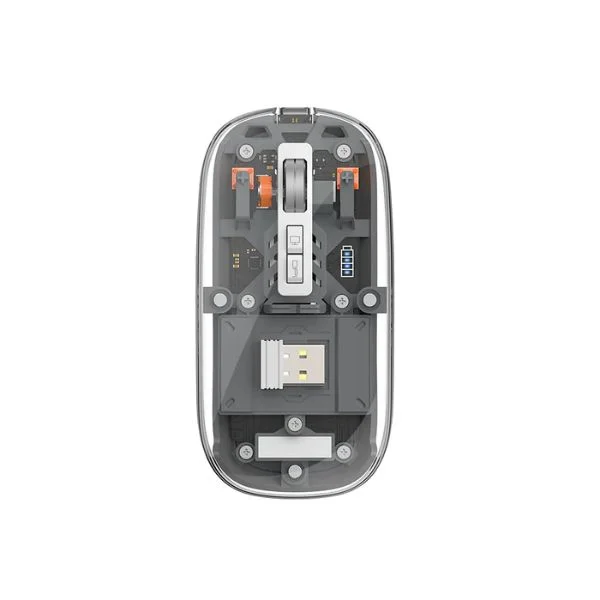 WiWU WM105 Crystal Transparent Magnetic Wireless Mouse
