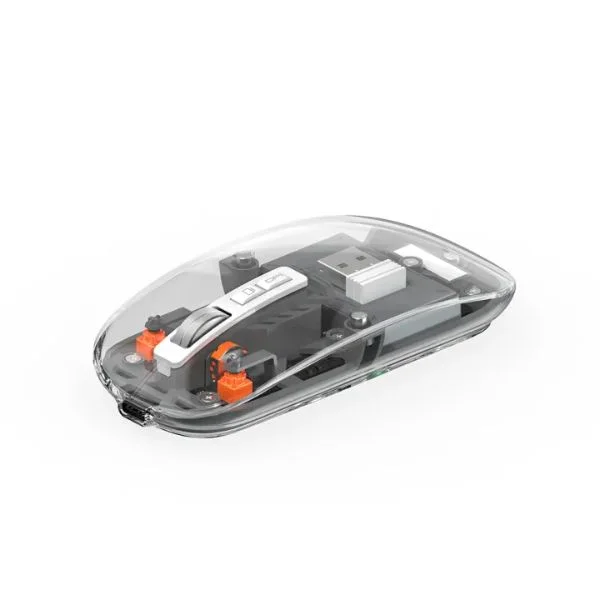 WiWU WM105 Crystal Transparent Magnetic Wireless Mouse